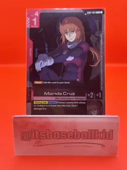 Marida Cruz - Newtype Rising (GD01-093) R - Gundam Card Game - Image 1
