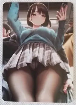 JK Cute Girl Goddess Story ACG Anime Waifu Double-Sided Trading Card - Image 1