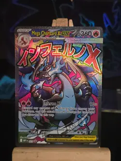 Pokemon Card Mega Charizard X ex #23 Mega Evolution Promo Holo - Image 1