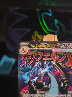 Pokemon Card Mega Charizard X ex #23 Mega Evolution Promo Holo - Image 2