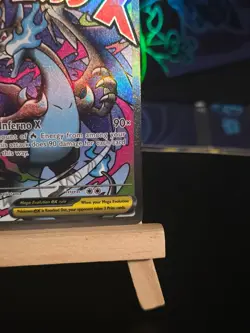 Pokemon Card Mega Charizard X ex #23 Mega Evolution Promo Holo - Image 5