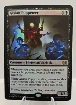 Gixian Puppeteer MTG The Brothers' War Foil - Image 1