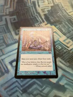 MTG Meditate Tempest - Damaged - Please See All Photos - Image 2