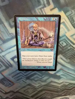 MTG Meditate Tempest - Damaged - Please See All Photos - Image 3