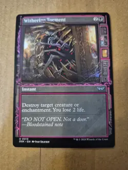 Withering Torment (Showcase) Duskmourn: House of Horror Regular - Image 1