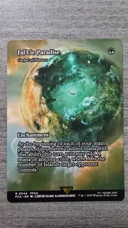 Fal'Cie Paradise (Rare Showcase) #44 Final Fantasy MTG Near Mint - Image 1