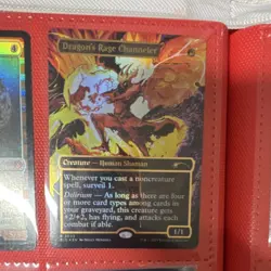 Magic: The Gathering Dragon's Rage Channeler Secret Lair Raised Foil - Image 1