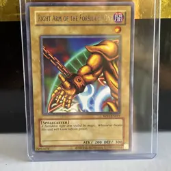 PL Right Arm of the Forbidden One LOB-122 Yu-Gi-Oh 2002 Unlimited - Image 1