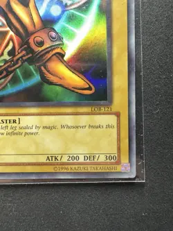 Yu-Gi-Oh! | Left Leg Of The Forbidden One LOB-121 Holo - Image 4