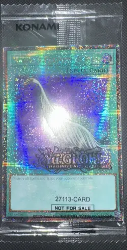 Yu-Gi-Oh! Harpie's Feather Duster EDC1-EN001 Quarter Century Secret Rare Alt NEW - Image 1