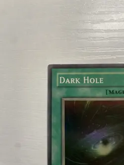 YuGIOh - 1st Edition LOB-052 Dark Hole - North American Print LP - Image 3