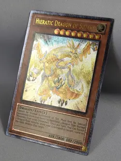 YuGiOh TCG Hieratic Dragon of Sutekh GAOV-EN025 Ultimate Rare 1st Edition NM - Image 2