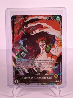 Eustass"Captain"Kid Leader Alt Art One Piece OP10-099 TCG English Card - Image 1