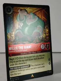 Willie the Giant - Ghost - Rare/Foil - Winterspell #126 - LORCANA -V - Image 2
