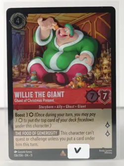 Willie the Giant - Ghost - Rare/Foil - Winterspell #126 - LORCANA -V - Image 5