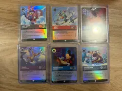 Disney Lorcana Winterspell Epic Lot Of 6 - Image 1