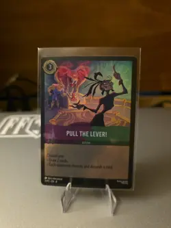 Disney Lorcana Pull The Lever! 31/P2 FOIL Promo Card NM/M - Image 1