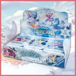 Disney Lorcana TCG: Winterspell Booster Box 24 Booster Packs ❄ Ships 2/20 - Image 1