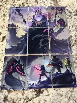 Ravensburger Disney Lorcana TCG - Ursula's Return Puzzle Insert Cards - Image 1