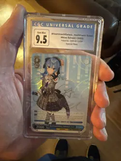 Weiss Schwarz HoshimachiGallery Suisei Hololive Special Rare W91-E118SP CGC 9.5 - Image 1