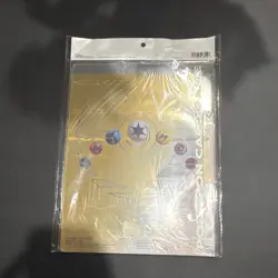 Nintendo Pokemon Neo Premium Card Binder Japanese Gold Chikorita Plastic Set - Image 2