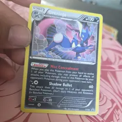 Vintage Pokemon TCG Greninja XY XY24 Holo Promo Card LP/MP - Image 1