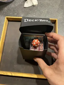 MTG Magic the Gathering Dice & Card Lot+ Chessex 36pc D6 with Ultra Pro Deck Box - Image 1