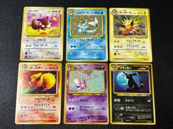 (LP) 6set Eevee Vaporeon Jolteon Flareon Espeon Umbreon Pokemon Card - Image 1