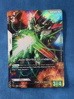 [ENGLISH] Gundam Card Game - Aile Strike Gundam - GD03-072 - R+ Rare - Image 1