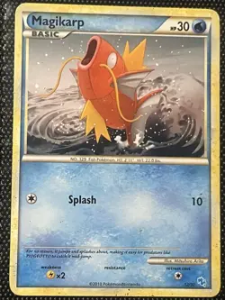 Magikarp 12/30 Gyarados Trainer Kit Pokemon Card MP - Image 1