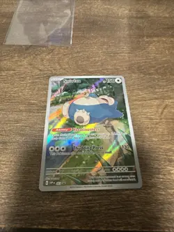 Snorlax 051 Sv: Scarlet & Violet Black Star Promo Cards Holo NM Condition - Image 1