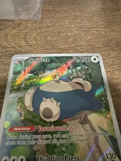 Snorlax 051 Sv: Scarlet & Violet Black Star Promo Cards Holo NM Condition - Image 2