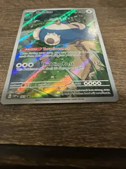 Snorlax 051 Sv: Scarlet & Violet Black Star Promo Cards Holo NM Condition - Image 3