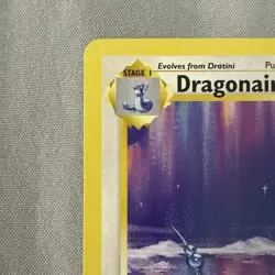 Pokemon TCG Dragonair Base Set 1st Edition Rare Card 18/102 Dragonir - Image 2