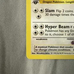 Pokemon TCG Dragonair Base Set 1st Edition Rare Card 18/102 Dragonir - Image 5