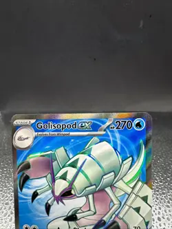 Golisopod ex 221/182 - Paradox Rift - Full Art Ultra Rare Pokemon TCG Card NM - Image 3