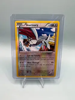 Skarmory 69/108 Reverse Holo Roaring Skies Pokemon Card NM - Image 1