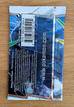 Platinum Arceus ~ Booster (No Cards) Pack Wrapper ~ Zapdos Artwork!! - Image 2