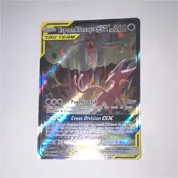 Pokemon Espeon & Deoxys GX TAG TEAM Promo SM240 Sm Holo Card - Image 1