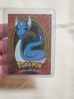 LP Dragonair Holo Foil Textured TOPPS Trading Cards - Pokemon Vintage - Image 1