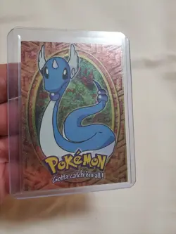 LP Dragonair Holo Foil Textured TOPPS Trading Cards - Pokemon Vintage - Image 2