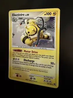 Pokemon TCG Electivire Holo Rare Card 25/132 Secret Wonders 2007 - Image 2
