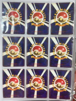 Lot 40 Vintage Japanese Pokemon Card Set HP MP Old Back Charizard Alakazam - Image 3