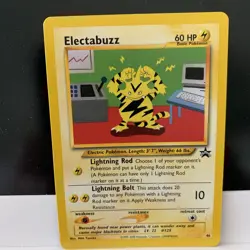 Pokemon Card - Electabuzz Basic Black Star Promo Rate 46 / 1995-2000 - Image 1