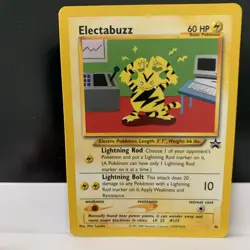 Pokemon Card - Electabuzz Basic Black Star Promo Rate 46 / 1995-2000 - Image 2