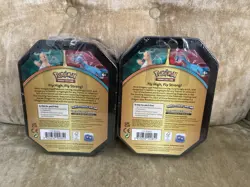 Dragonite & Salamence Pokemon TCG Cards 3 Booster Pack Tins 2019 Sealed New - Image 2