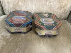 Dragonite & Salamence Pokemon TCG Cards 3 Booster Pack Tins 2019 Sealed New - Image 3