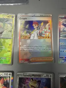 Pokemon 8 Card Lot - Eevee, Meowth, Pikachu VMAX Holos, Full Art, PokeBall etc - Image 3