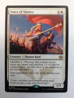 Voice of Victory 33 Tarkir: Dragonstorm MTG - Image 1