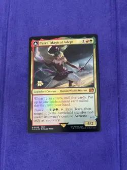 Terra, Magical Adept Prerelease Promo Foil Stamp Final Fantasy MTG - Image 1